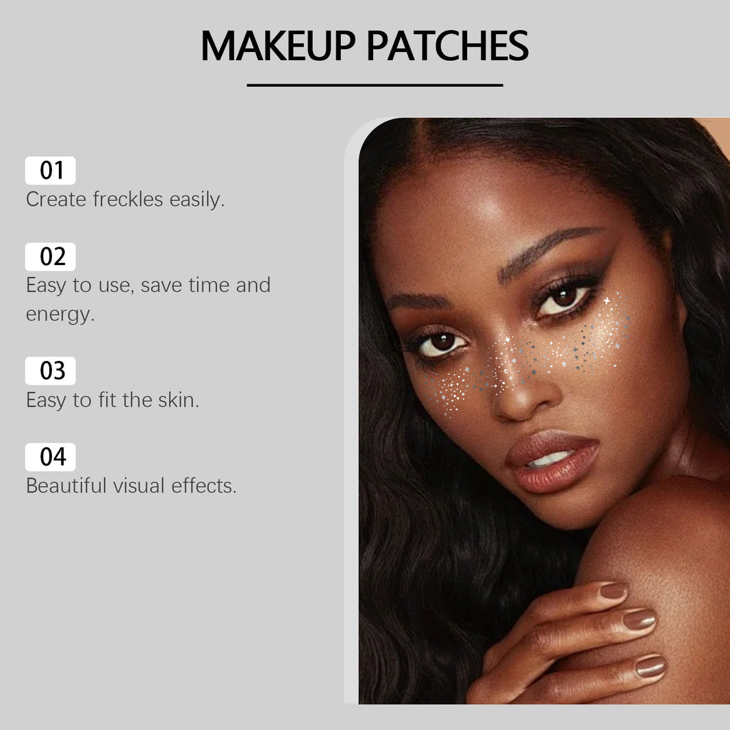 Glitter freckles - Speckles Makeup Patches  - Easy Freckles - EX-STOCK Canada