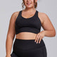 Plus Size Women Sports Workout Gym - Sleeveless Crop and Pant - EX-STOCK Canada