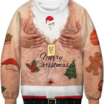 Men's Fashion 3D Digital Printed Round Neck Christmas Sweatshirt - EX-STOCK Canada