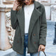 Lapel Winter Fleece Fluffy Jacket Cardigan Sweater for women - EX-STOCK Canada