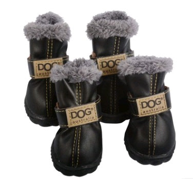 Dog Thick Snow Boots Keep Warm Teddy Autumn And Winter VIP Shoes EX-STOCK Canada 