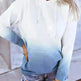 Women Tie-dye print hooded long sleeves - EX-STOCK CANADA