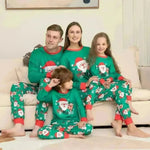 Christmas Pajamas For Family Matching Family Christmas PJs Sets Santa Claus Printed Top Sleepwear - EX-STOCK CANADA