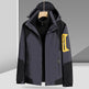 Three-in-one Removable Liner With Velvet Thickening Windproof Waterproof Jacket - EX-STOCK Canada
