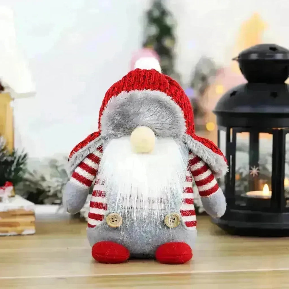 Faceless Dolls Ornaments Nordic Forester Santa Claus Ornaments Christmas Window Decoration - EX-STOCK CANADA