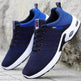 Casual Lightweight Running Shoes For Men Breathable Lace-up Sneakers - EX-STOCK Canada