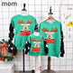 Family Christmas Deer Santa claus sweatshirt - EX-STOCK Canada
