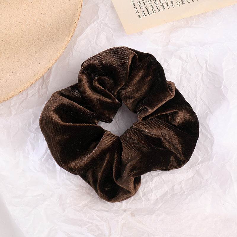 Fashion Velvet Scrunchies for Hair Ponytail Holder - EX-STOCK Canada