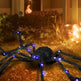 HOMCOM 3.25 Outdoor Halloween Decoration, Light-up Oversized Spider Halloween Prop With Light Up Bendable Legs - EX-STOCK Canada