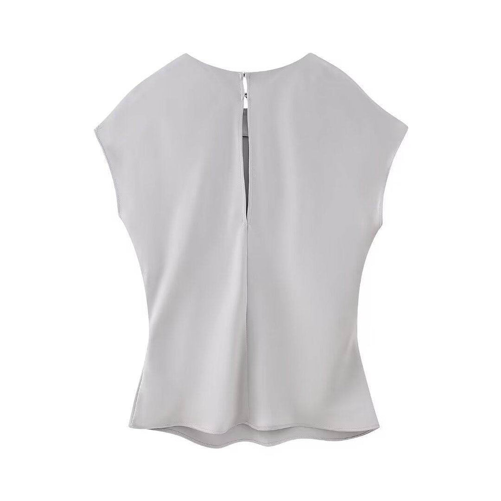 Women's Silk Satin Top Bow Tie Midi Dress - EX-STOCK Canada