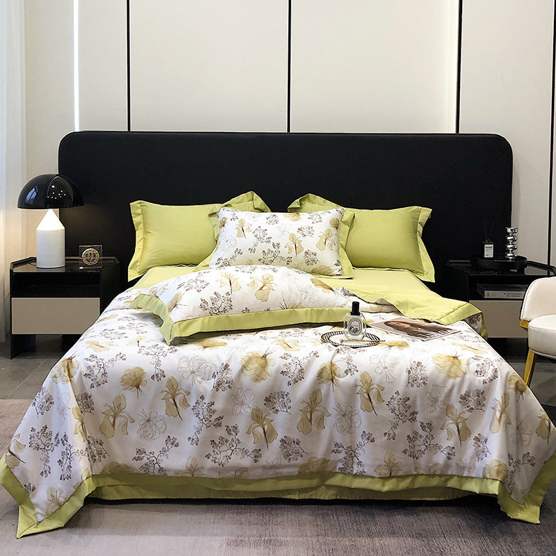 Tencel Summer Duvet Four-piece Washed Silk EX-STOCK Canada 