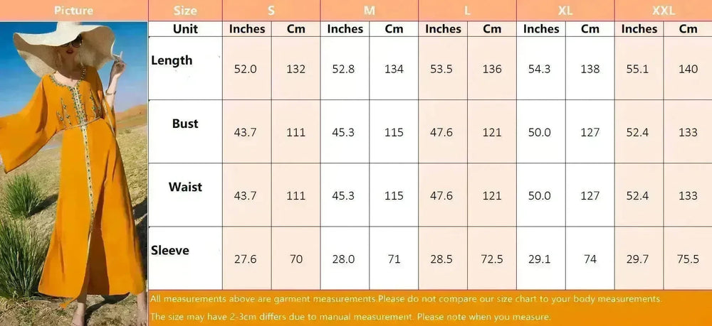 Luxury Hand-stitched Diamond Sleeve Dress Middle East Dubai Abaya Dress Fancy Summer Abaya Turkey Embellished Abaya dress - EX-STOCK CANADA