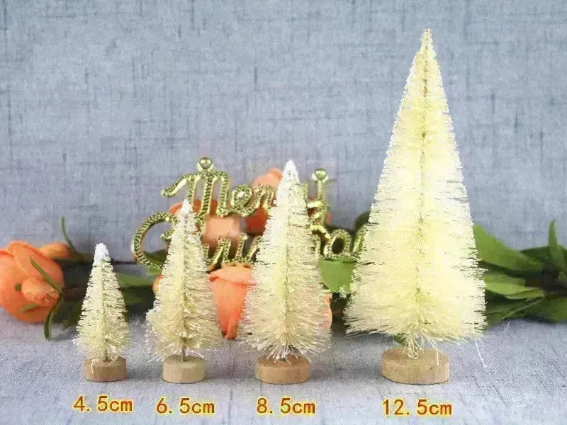 Blue Gold Silver And Red Mini Christmas Tree Ornaments - EX-STOCK CANADA