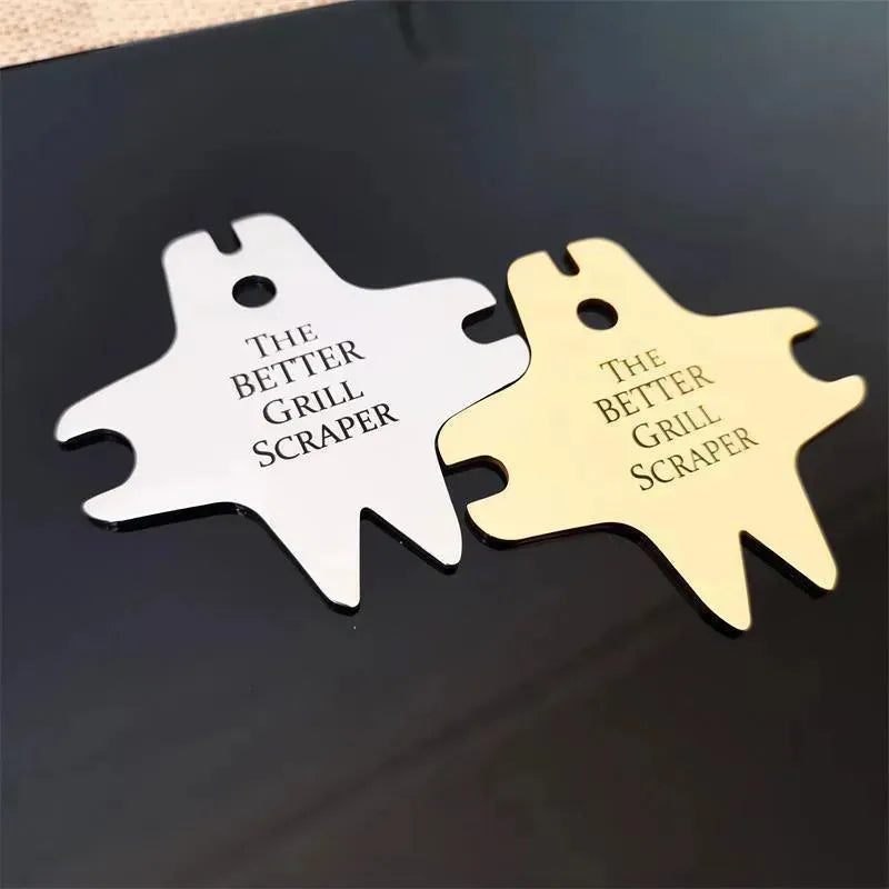 Stainless steel barbecue Grill scraper - EX-STOCK CANADA