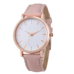 Unisex Leather quartz watch - EX-STOCK Canada