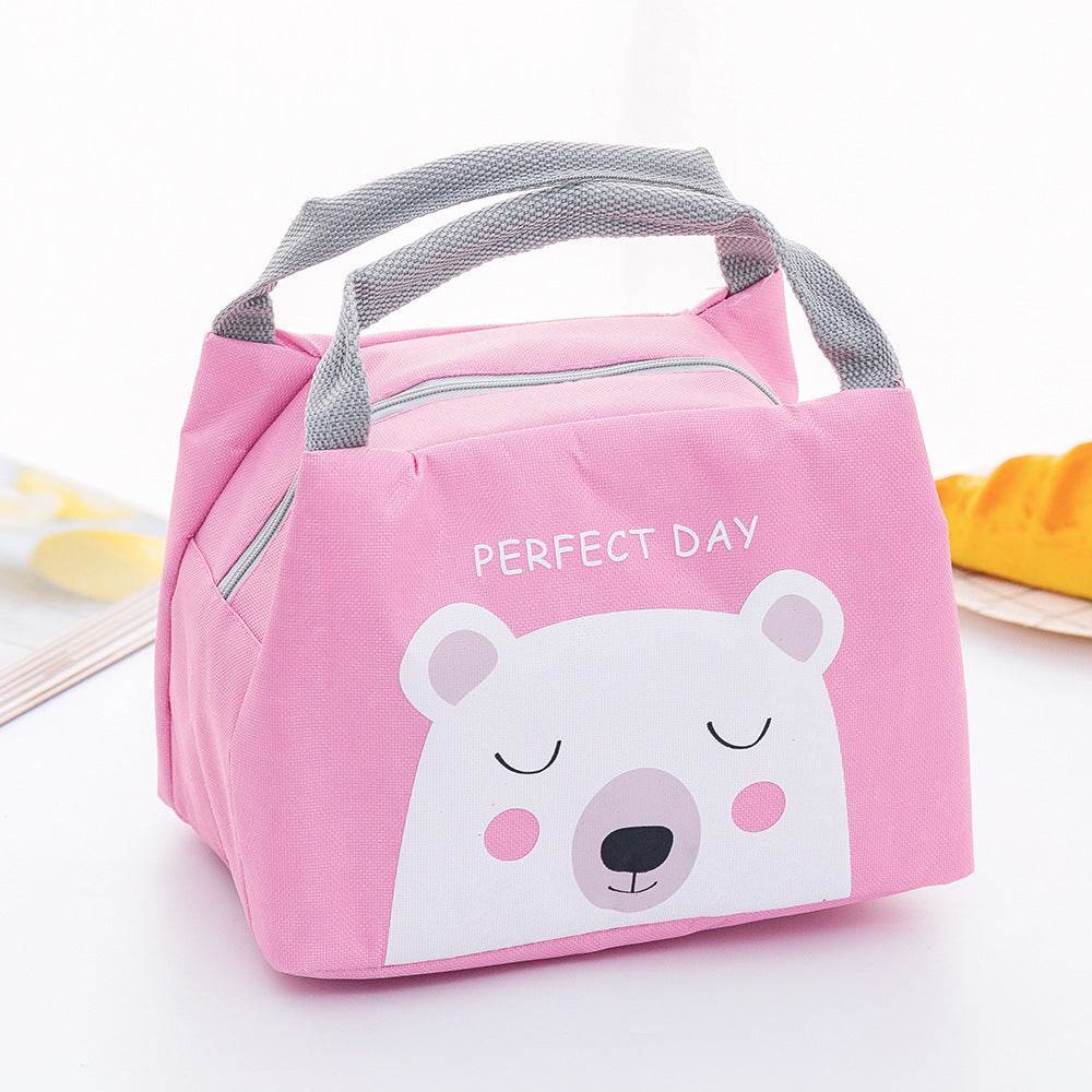 Cute Cartoon Lunch Bag – Insulated for Kids & Students - EX-STOCK Canada