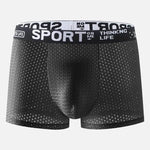Men's Underwear Mid Waist Mesh Ice Silk Mesh SPORT Boxer Brief - EX-STOCK Canada