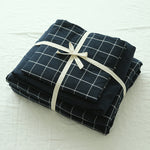 Washed Cotton Four-piece Duvet Cover Bedding EX-STOCK Canada 