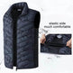 LoClimb Men's Camouflage USB Heated Vest Sleeveless Jacket for Hiking Skiing - EX-STOCK Canada