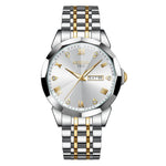 Quartz Men's Steel Strap Watch Luminous Waterproof - EX-STOCK Canada