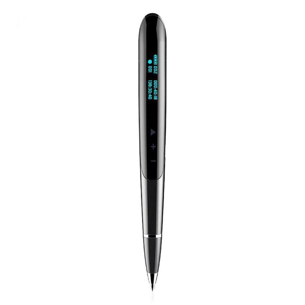 Voice Recording Pen with OLED Display – 4GB/8GB/16GB/32GB, Black & Silver