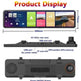 Smart 170 wide angle Bluetooth, GPS, Speed monitoring, collision sensing, front and back view, reversing image Rearview Mirror Tachograph Double Recording Dashcam HDR Backup Camera for cars - EX-STOCK CANADA