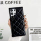 Diamond Plaid Samsung leather Phone case - EX-STOCK CANADA