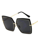 Reflective Fashion metal retro sunglasses for Women - EX-STOCK Canada