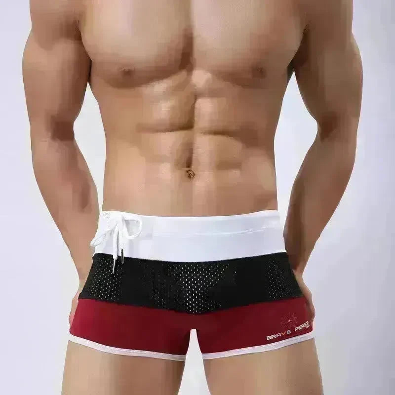 Brave Person Captain's Men's Swimming Trunks boxer short underwear - EX-STOCK CANADA