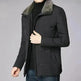 Fur Collar Thick Business Office Work Down Winter Jacket for men - EX-STOCK CANADA