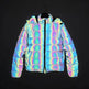 Rainbow reflection winter Puffer coat Unisex - EX-STOCK Canada