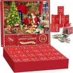 New 24 Boxes Unique Christmas Advent Calendar  2024 Jigsaw Puzzle - EX-STOCK CANADA