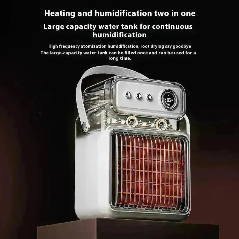 2 in 1 Indoor House Room Humidifier and Space Heater Warm Air Blower - EX-STOCK CANADA