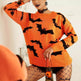 Fashion Women's Wear Long Sleeve Halloween Brocade Sweater Knitted - EX-STOCK Canada