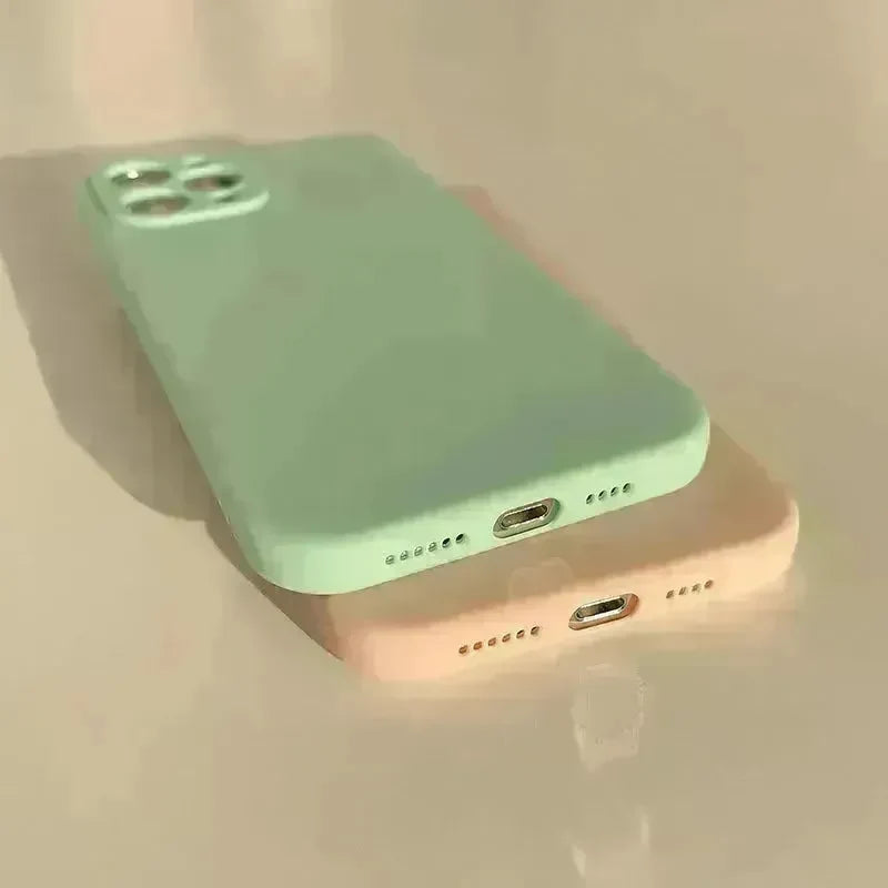 Original Liquid Silicone Frosted Phone Case - EX-STOCK CANADA