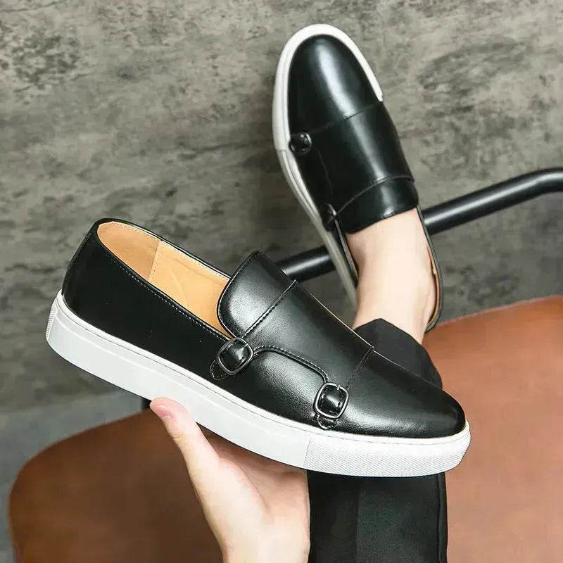 Fashion Loafers Men's Casual Slip-on Flats Shoes Formal Business Office Meeting Shoe for Men - EX-STOCK Canada