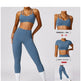 Women 2pcs Workout Gym Outfit Sport Running Fitness wear Pant and crop Top - EX-STOCK Canada