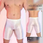 High Elasticity Glossy Ice Silk Sexy Fitness Shaping Leggings - EX-STOCK CANADA