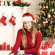 Christmas Hat LED Light Plush Children's Adult Christmas Decorations Christmas Supplies Luminous Santa Hat Home Decoracion - EX-STOCK CANADA