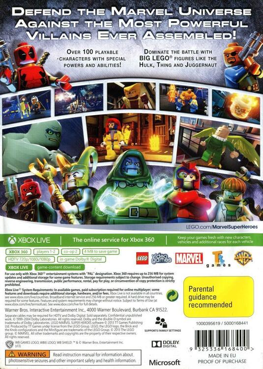 LEGO Marvel Super Heroes 