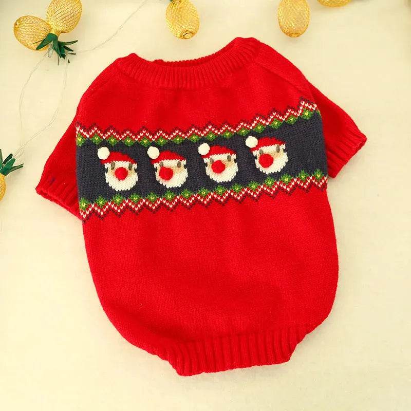 Christmas pet dog sweater - EX-STOCK Canada