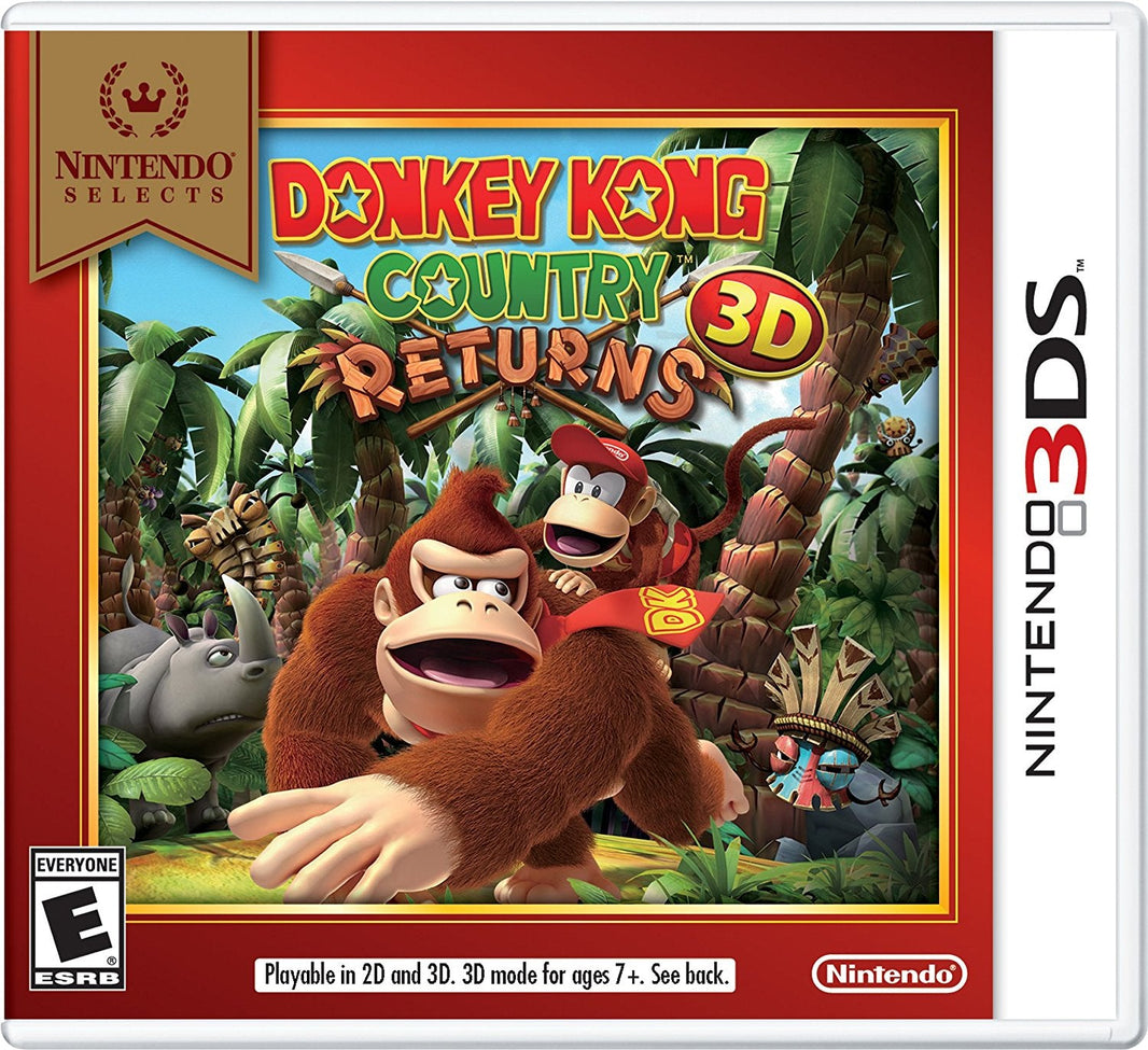 DONKEY KONG - COUNTRY RETURNS 3D 