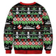 Ugly Funny Christmas print Knit Couple sweater - EX-STOCK Canada