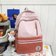 Retro Contrast Color Casual Backpack For Women - EX-STOCK Canada