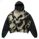 Men Skull Gothic Vintage Hoodie Sweatshirt Pullover top - EX-STOCK CANADA