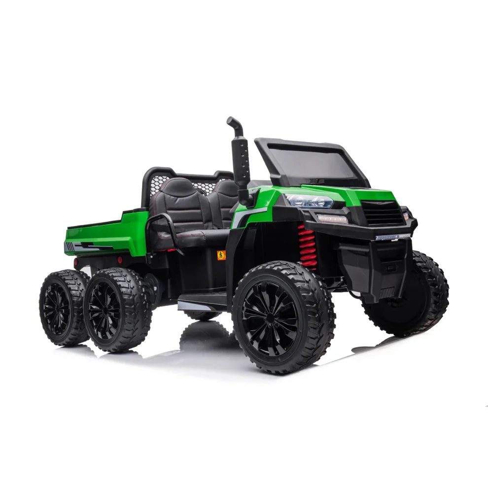 2026 6 WHEEL TRACTOR 24V 2 SEATER KIDS RIDE ON CAR WITH REMOTE CONTROL 