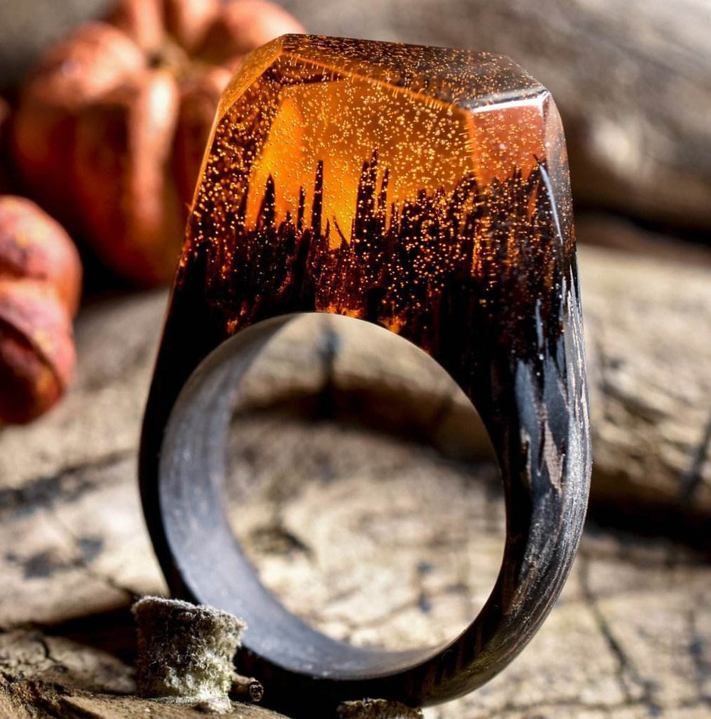 Resin wood ring - EX-STOCK Canada