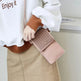 Cross Body Mobile Phone Bag Touching Screen Clear Window Mini Purse Cell Phone Bag Pouch DIN889 - EX-STOCK CANADA