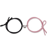 Heart Magnet Pendant Couple Lovers Friendship Bracelet - EX-STOCK Canada