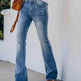 High-rise stretch bootcut jeans - EX-STOCK Canada